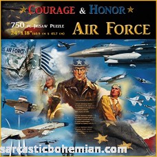 Americana Souvenirs and Gifts Courage and Honor Air Force Puzzle  B00STAYRY8